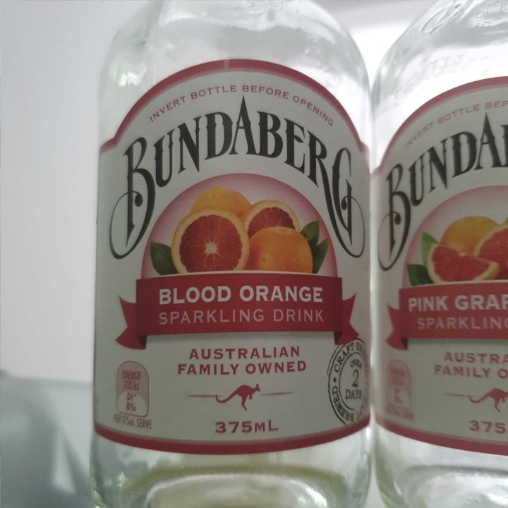 photo of Bundaberg Blood Orange Flavoured Sparkling Fruit Drink shared by @snoopyboo on  11 Aug 2020 - review