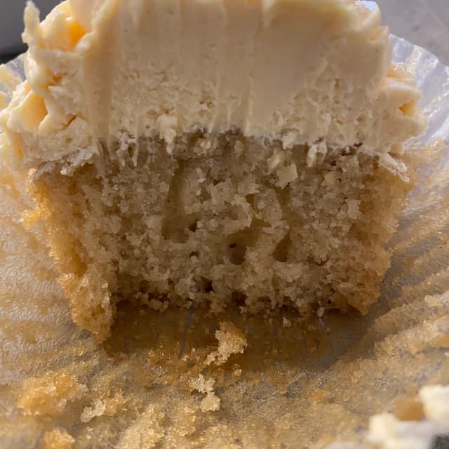 Foto do prato “Peach Cupcake”