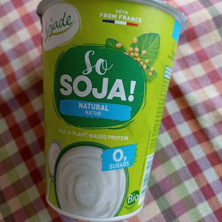 photo of Sojade So Soja! Natural Soya Yogurt alternative 400g shared by @ilaria123 on  02 Dec 2021 - review