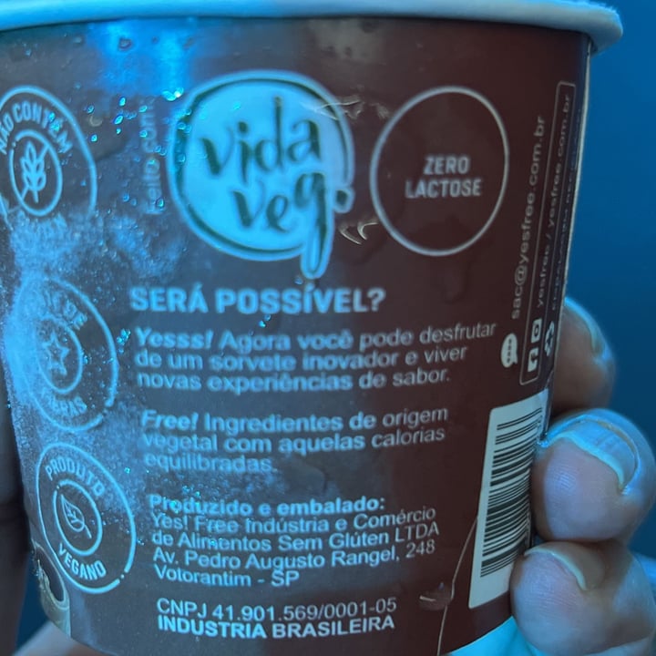 photo of Yes! Free Sorvete de chocolate shared by @celsofukushima on  25 May 2022 - review