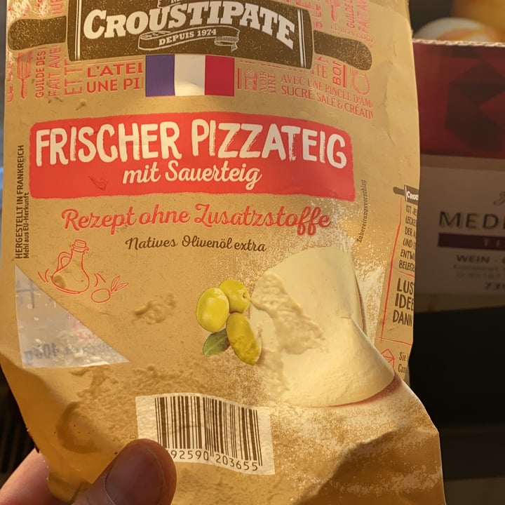 photo of Croustipate Frischer Pizzateig shared by @greenhappy on  19 Dec 2020 - review