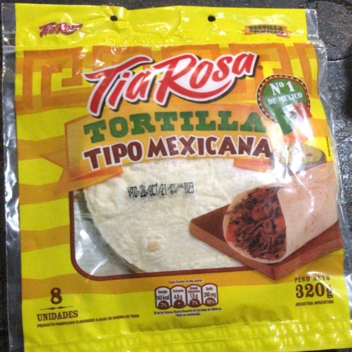 photo of Tia Rosa Tortilla tipo mexicana shared by @dailongobucco on  14 Sep 2021 - review