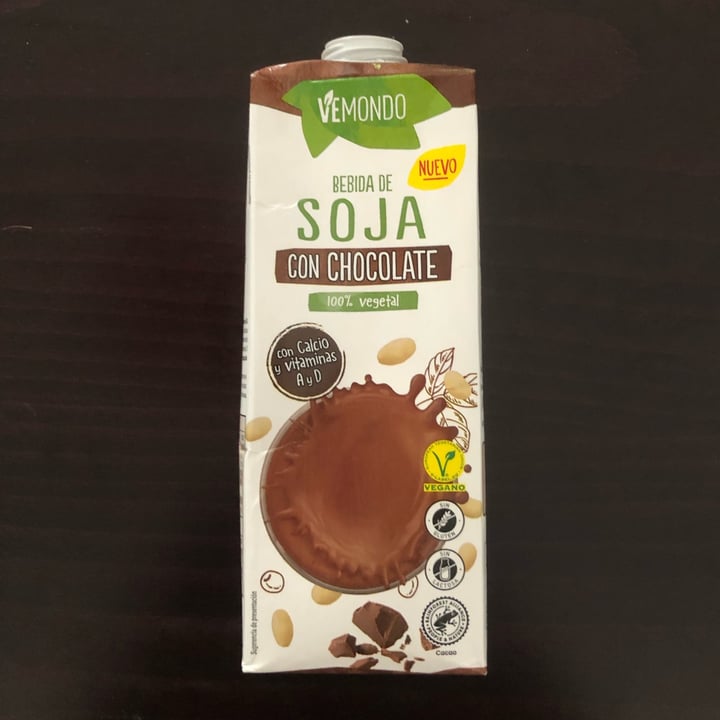 photo of Vemondo  Bebida De Soja Con Chocolate shared by @gisvitlavie on  09 Aug 2022 - review