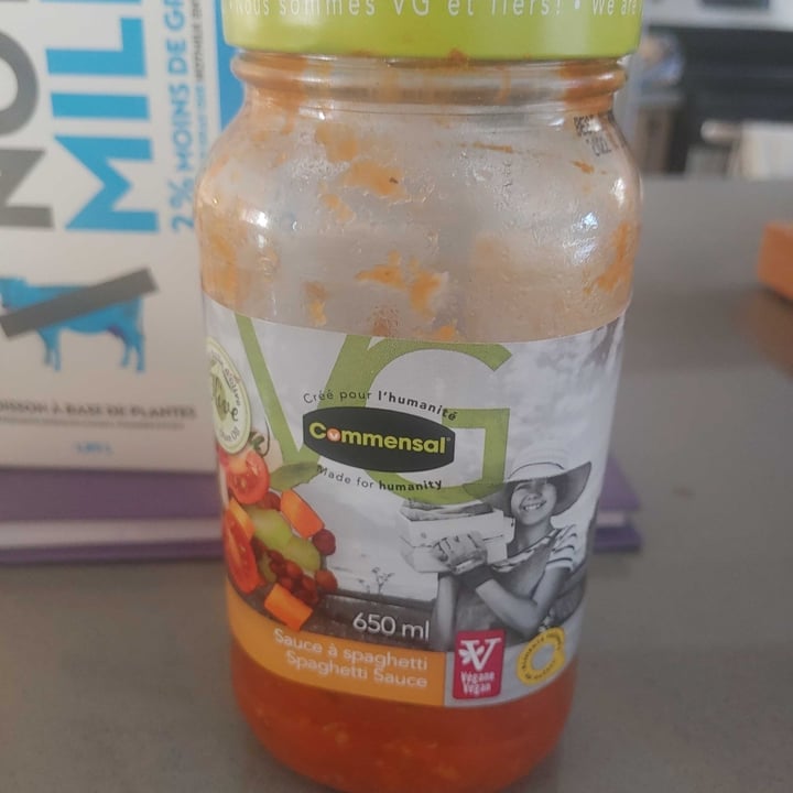 review photo of Commensal Spaghetti sauce shared by @gregov on 28 Jan 2022 - review