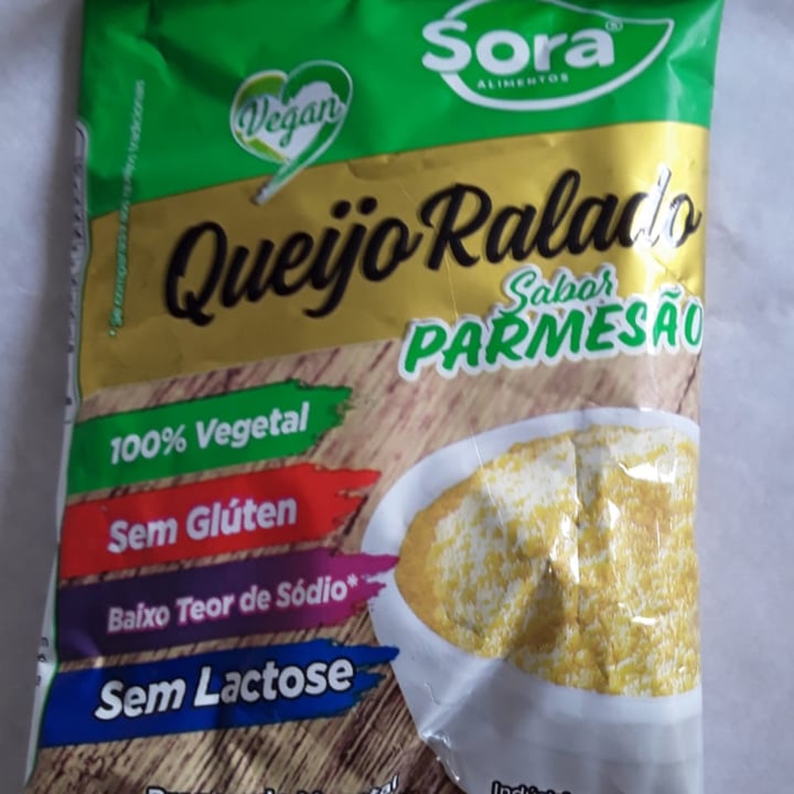 photo of Sora Queijo Ralado Parmesão shared by @eliscwb on  19 Apr 2022 - review