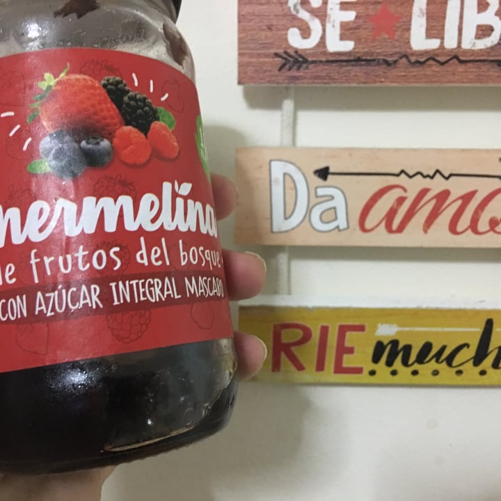 photo of Mermelina Mermelada de frutos rojos shared by @palitovegano on  05 Mar 2021 - review