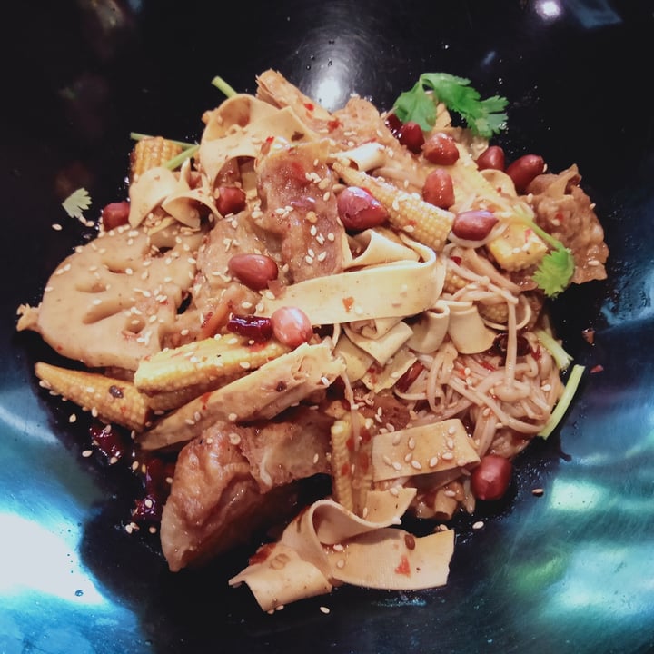 review photo of Divine Realm Vegetarian Restaurant Mala shared by @veganspicegal on 02 Nov 2020 - review
