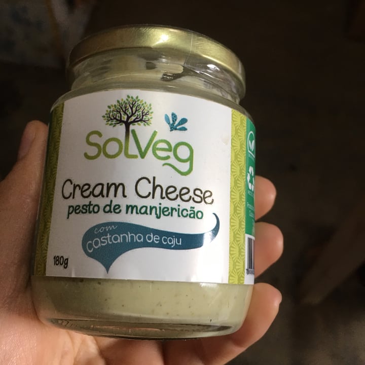 photo of Solveg Cream Cheese Manjericão shared by @irisjfl on  01 Jul 2022 - review