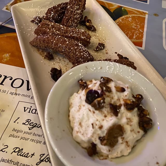 Photo of the dish “Churros (pumpkin spice)”