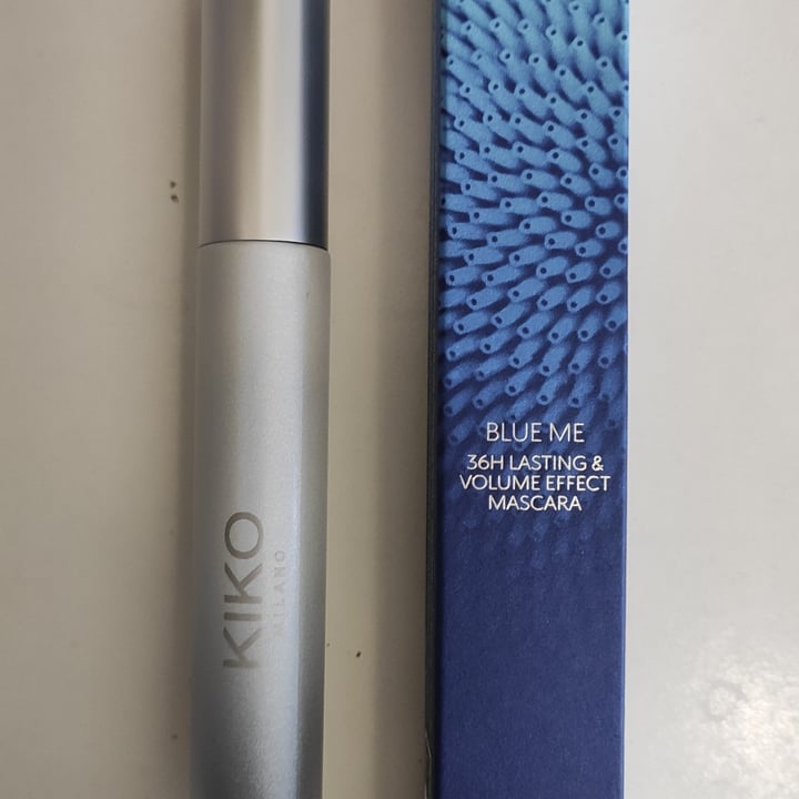 photo of Kiko Milano blue me mascara shared by @mominski on  01 Oct 2022 - review