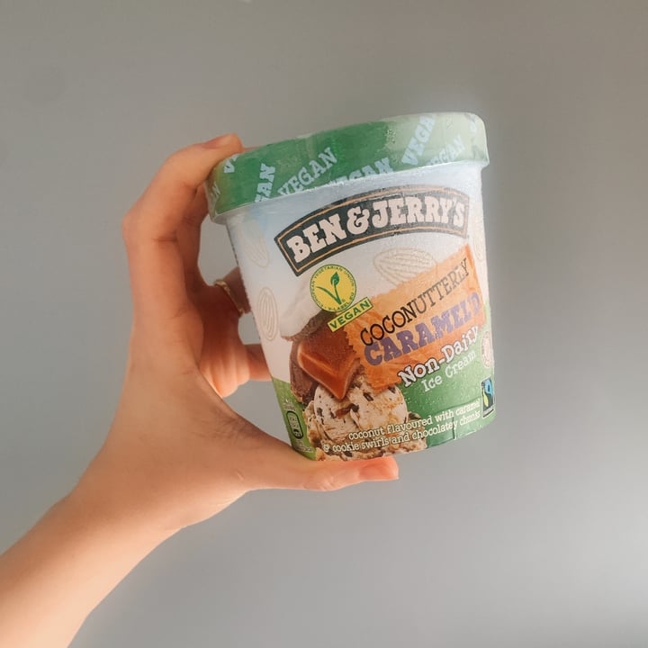 photo of Ben & Jerry's Coconutterly Caramel’d Non-Dairy Ice Cream shared by @firavounaki on  30 Jan 2021 - review