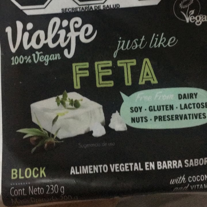 photo of Violife Feta Block - Greek White shared by @dh on  04 Aug 2022 - review