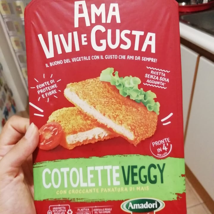 photo of Amadori cotolette veggy shared by @marmellina10 on  12 Sep 2022 - review
