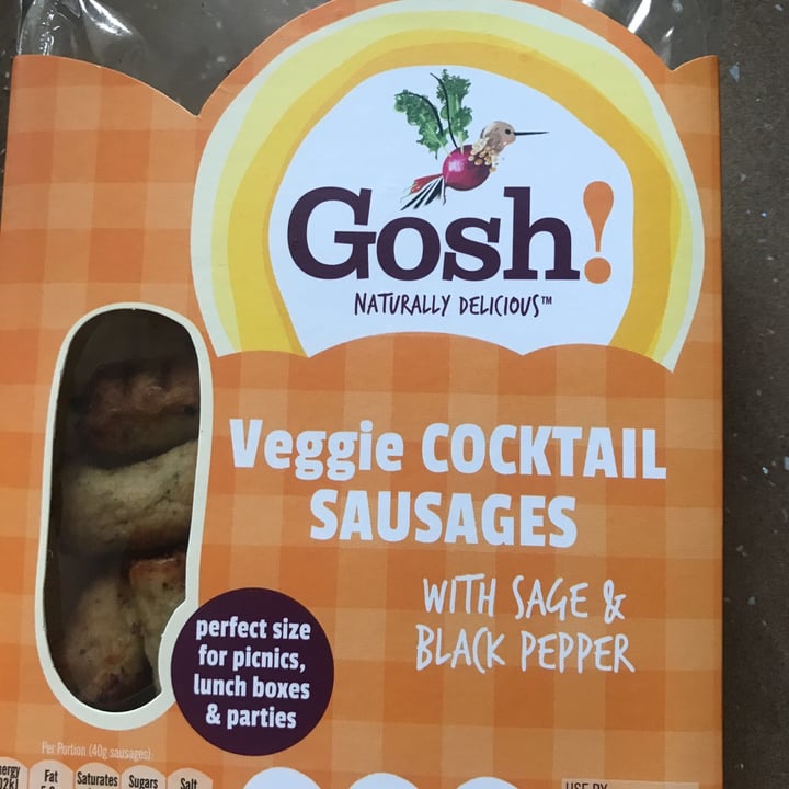 photo of Gosh! Veggie cocktail sausages shared by @camyfanizza on  14 Jul 2021 - review