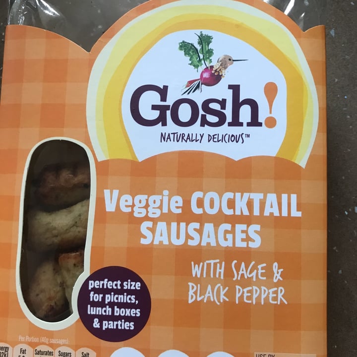 review photo of Gosh! Veggie cocktail sausages shared by @camyfanizza on 14 Jul 2021 - review