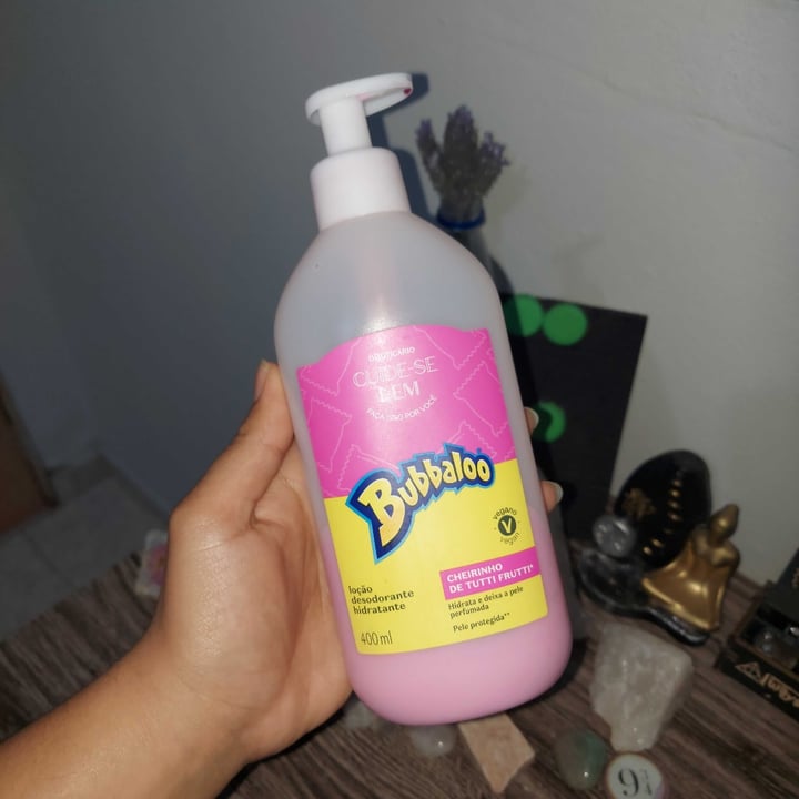 photo of O Boticário creme hidratante bubbaloo shared by @talli on  28 Jun 2022 - review