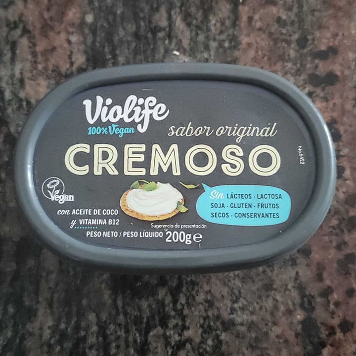 photo of Violife Creamy Original Flavour shared by @veganaroa on  05 Sep 2022 - review