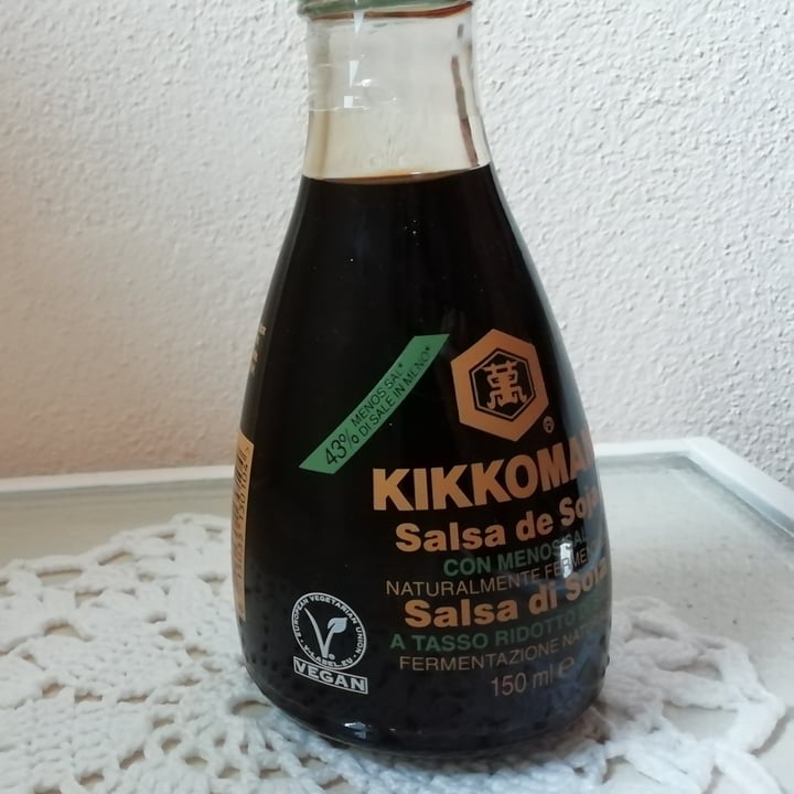 photo of Kikkoman Salsa de soja con menos sal shared by @fantinellimarina on  26 Nov 2022 - review