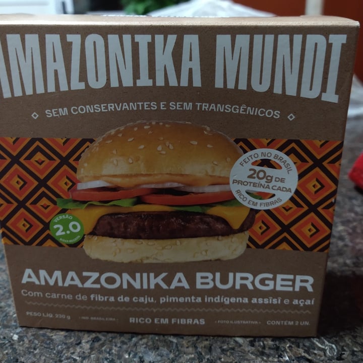 photo of Amazonika mundi Amazonika BURGUER shared by @infanti on  23 Jun 2022 - review