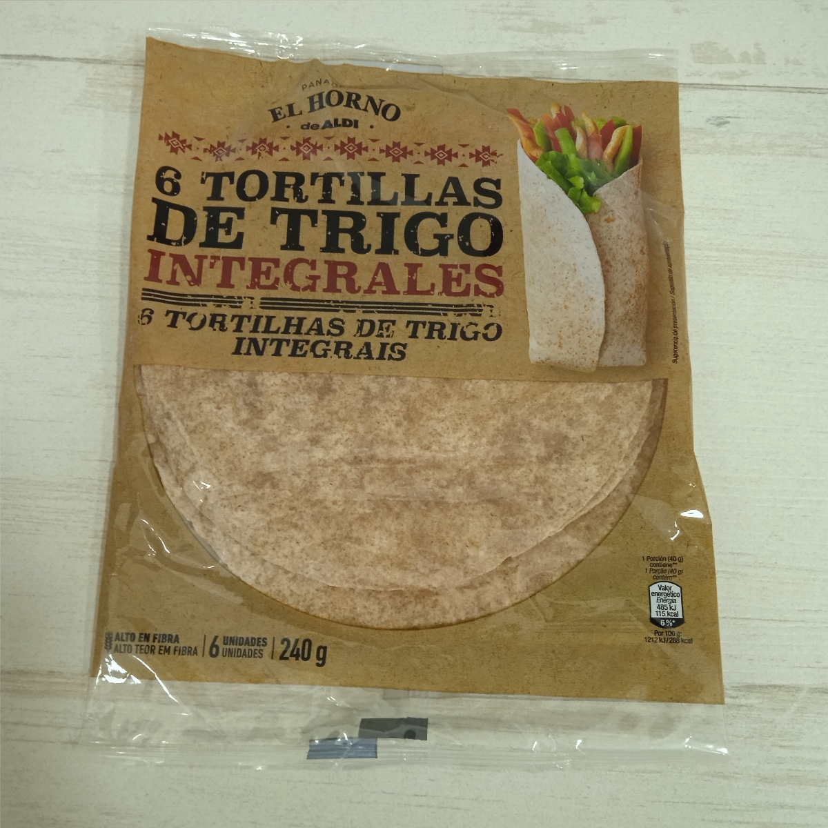 El Horno De Aldi Tortillas De Trigo Integrales Reviews Abillion