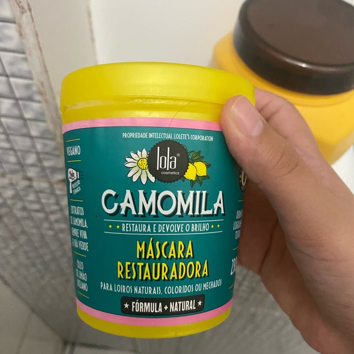 photo of Lola Cosmetics Camomila Máscara Restauradora shared by @isabely on  16 Oct 2022 - review