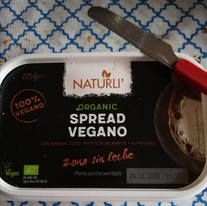 photo of Naturli' Spread Vegano shared by @apetit50 on  04 Feb 2021 - review