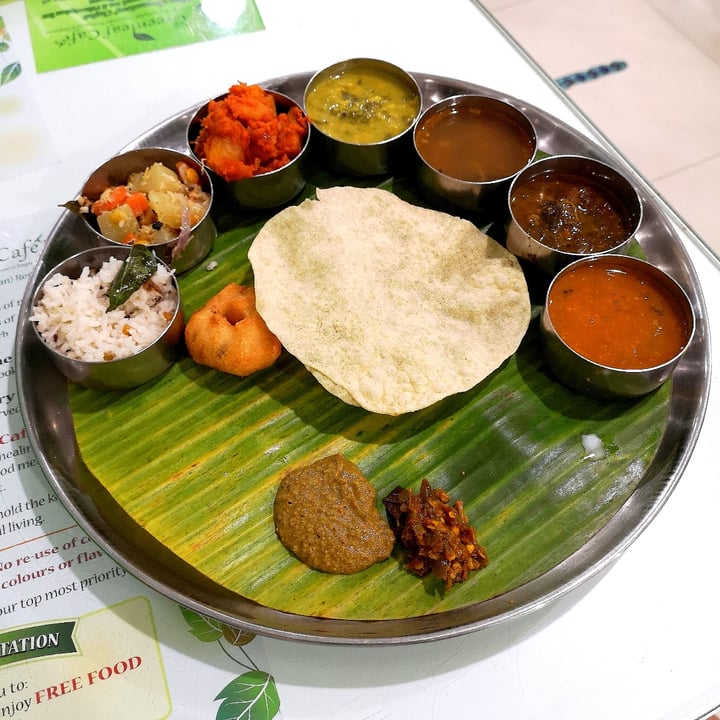 photo of Greenleaf Cafe Pte Ltd South Indian thali shared by @raffymabanag on  21 Nov 2021 - review
