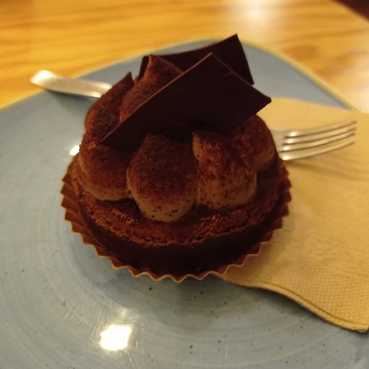 photo of Entre Pedras Café Bar Vegano Postre de café shared by @huellavegana on  17 Mar 2022 - review