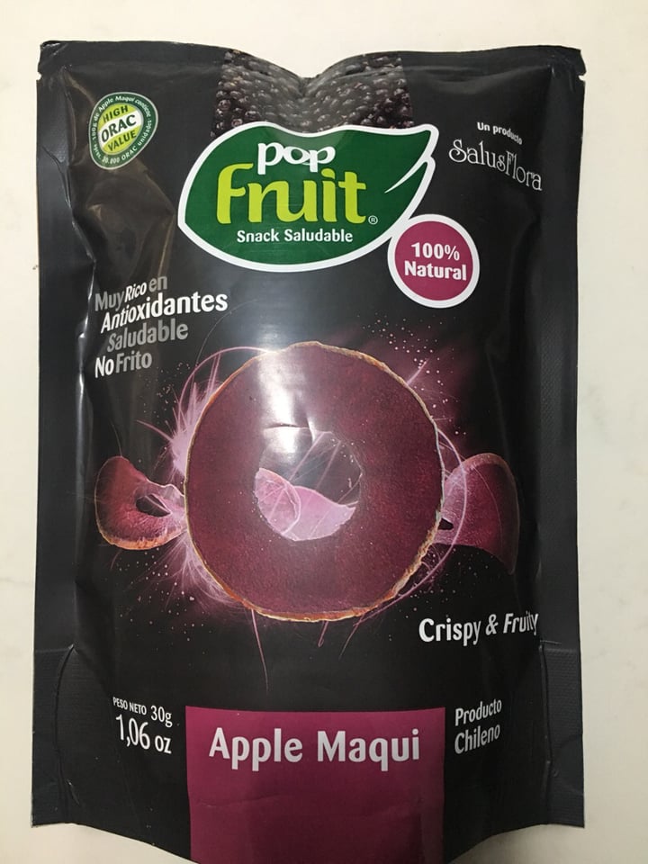 photo of Pop fruit Apple Maqui shared by @romiulloac on  20 Feb 2020 - review