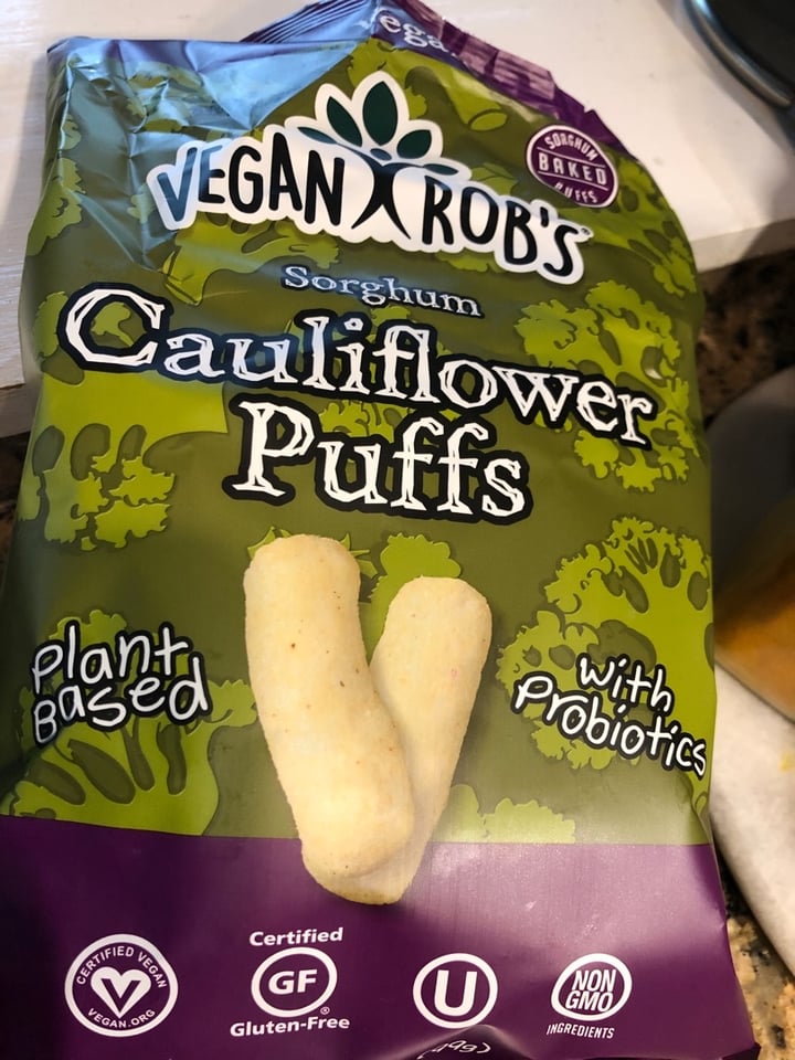 photo of Vegan Rob's Cauliflower Puffs shared by @tbright17 on  13 Apr 2020 - review
