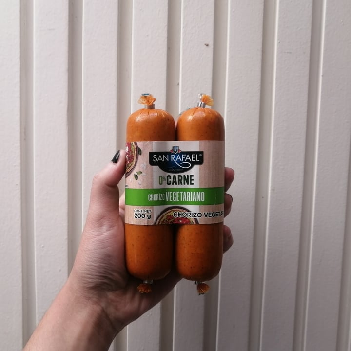 photo of San Rafael Chorizo vegetariano shared by @camilaeg on  21 Apr 2022 - review