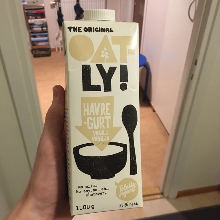 photo of Oatly Havregurt vanilj shared by @rall on  08 Apr 2021 - review
