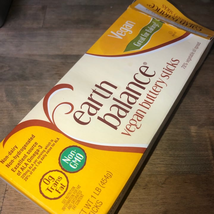 photo of Earth Balance Vegan Buttery Sticks shared by @dianak on  25 Dec 2020 - review
