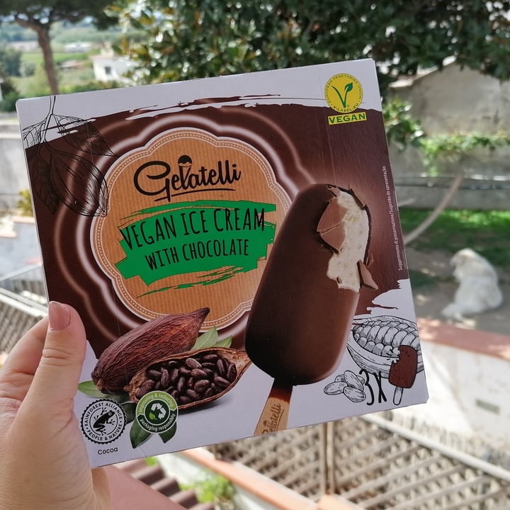 photo of Gelatelli Vegan Ice Cream With Chocolate shared by @susannatortorelli on  26 Sep 2021 - review