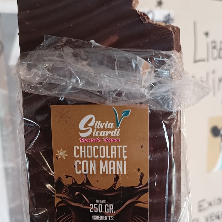 review photo of Silvia sicardi Chocolate con maní shared by @veganveganita on 14 Oct 2022 - review