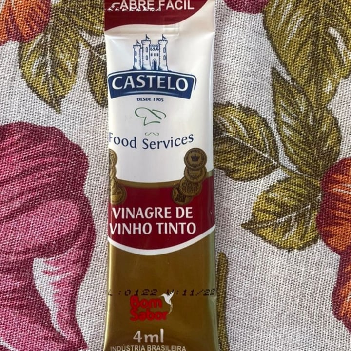 photo of castelo Vinagre de vinho tinto - sache shared by @pssthler on  15 Sep 2022 - review