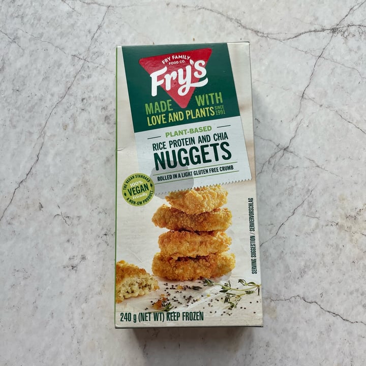 photo of Fry's Family Food Rice Protein & Chia Nuggets shared by @earthlinged on  25 Dec 2022 - review