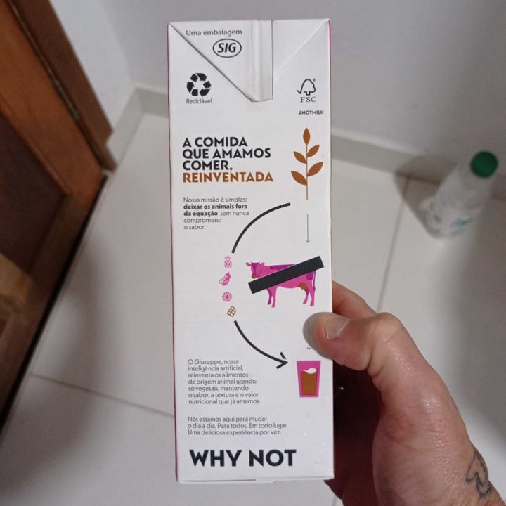photo of NotCo Notmilk Protéico shared by @zanelli on  25 Sep 2022 - review