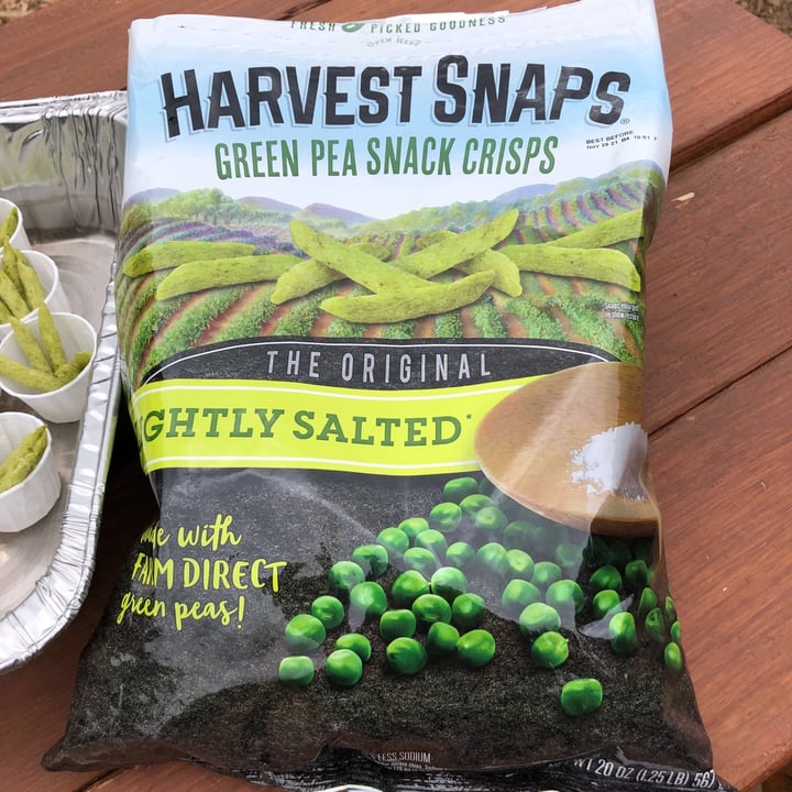 photo of Harvest Snaps Green Pea Snack Crisps shared by @lamanna on  15 May 2021 - review