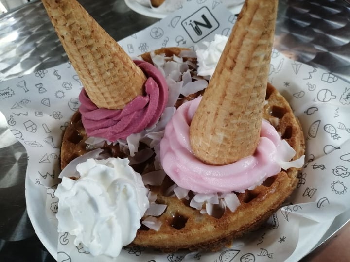 photo of Nicecream Chile waffle con helado shared by @merahilaharoa on  05 Feb 2020 - review