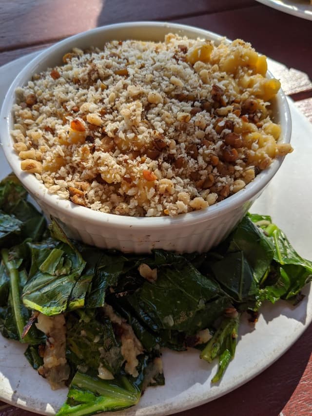 Foto do prato “Mac n cheese”