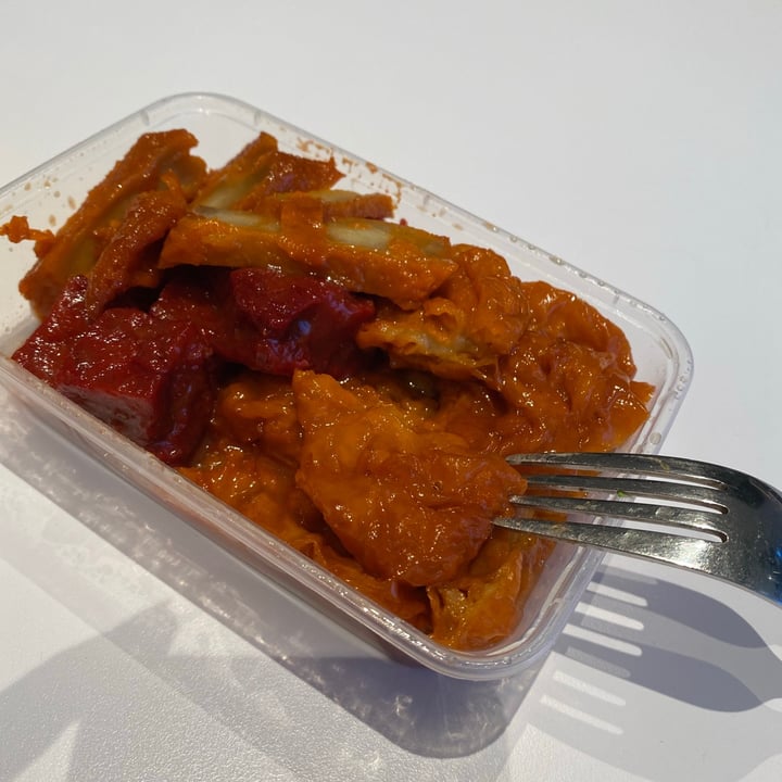review photo of Tin Tin Vegetarian Restaurant Tri Colored Gluten shared by @sweetpotatodiaries on 26 Jun 2021 - review