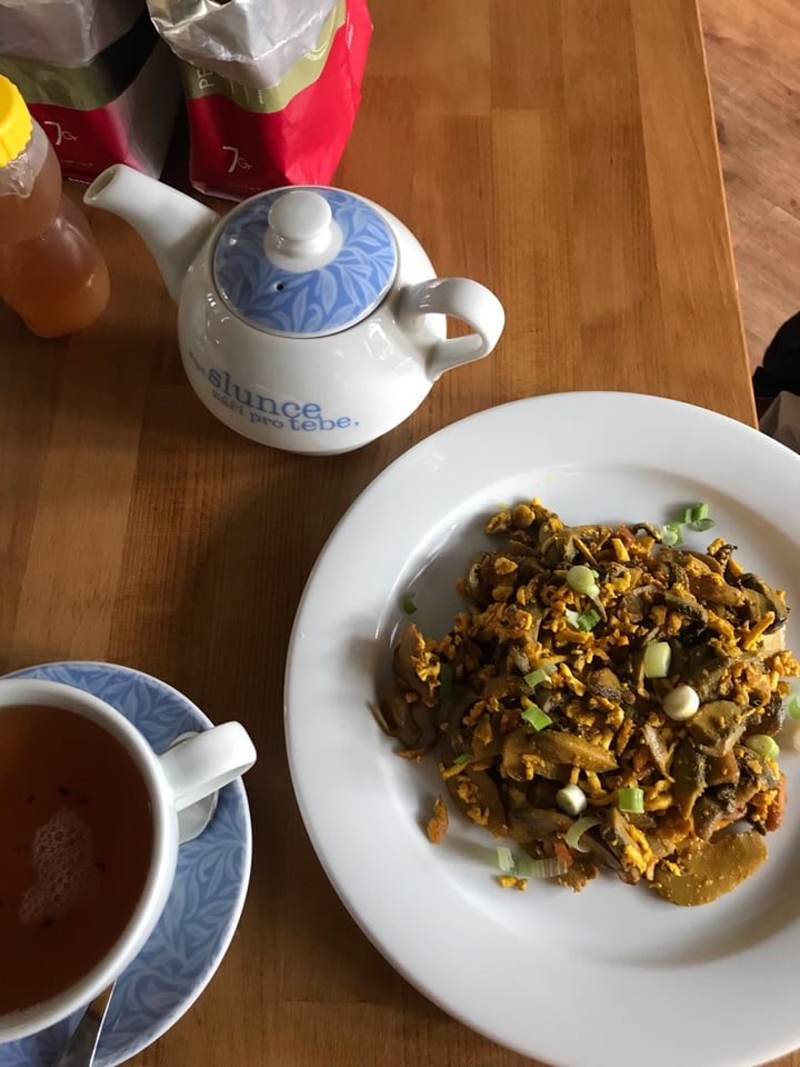 photo of Kavárna a Restaurace Palmovka Vegan Omelete shared by @shekhanin on  17 Nov 2019 - review
