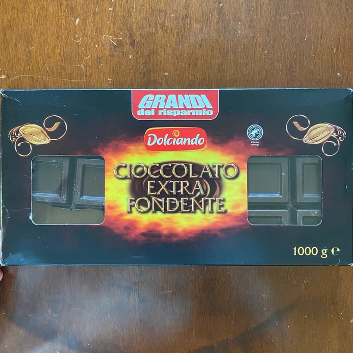 photo of Dolciando Cioccolato Extra Fondente shared by @federicamit on  27 Mar 2022 - review
