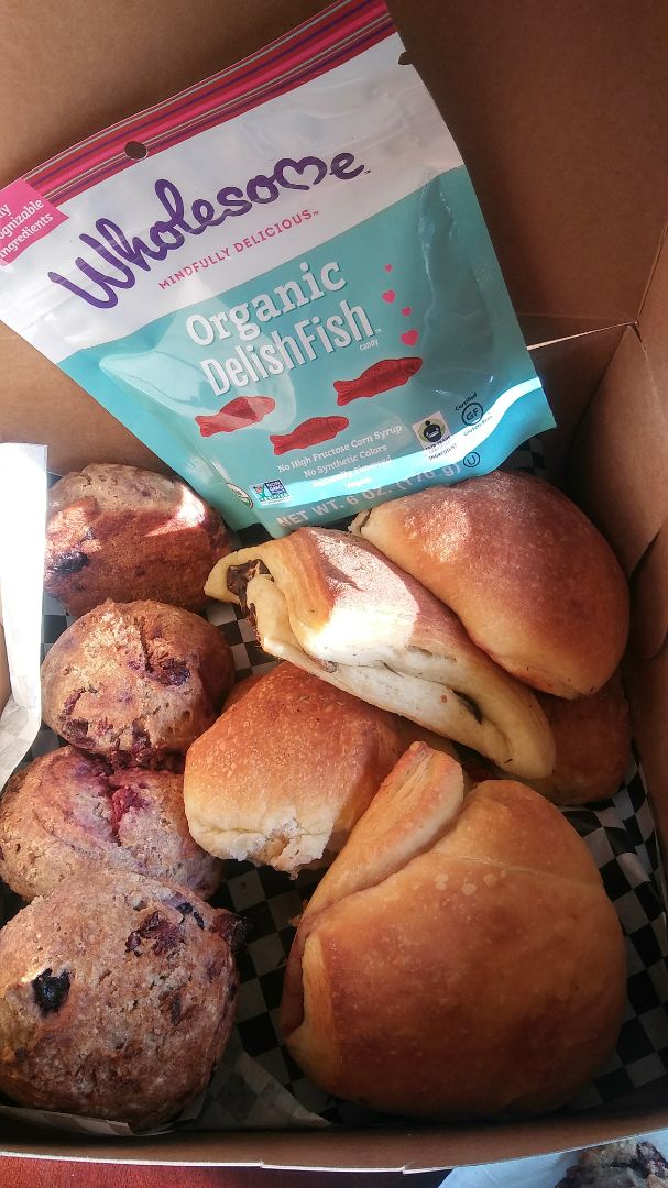 review photo of Eureka Compass Vegan Food G/F berry scones, croissants, and candy shared by @billionvegans on 08 Sep 2018 - review