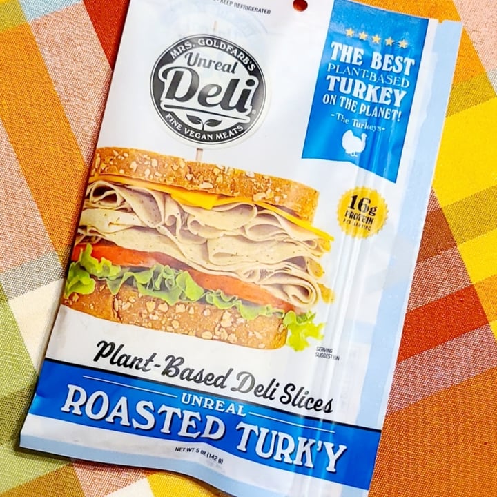 photo of Mrs. Goldfarb’s Unreal Deli Unreal Roasted Turk'y shared by @agreene428 on  02 Dec 2021 - review