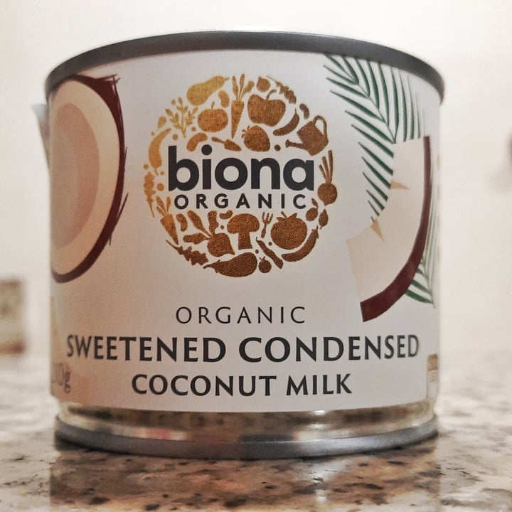 photo of Biona Sweetened Condensed Coconut Milk shared by @jcarlos on  11 Sep 2022 - review