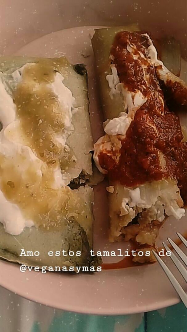 review photo of Veganas y mas Tamales veganos shared by @beesunshine on 01 Dec 2019 - review