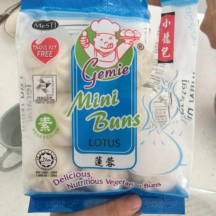 photo of Gemie Mini lotus buns shared by @vegarolyn on  07 Feb 2021 - review