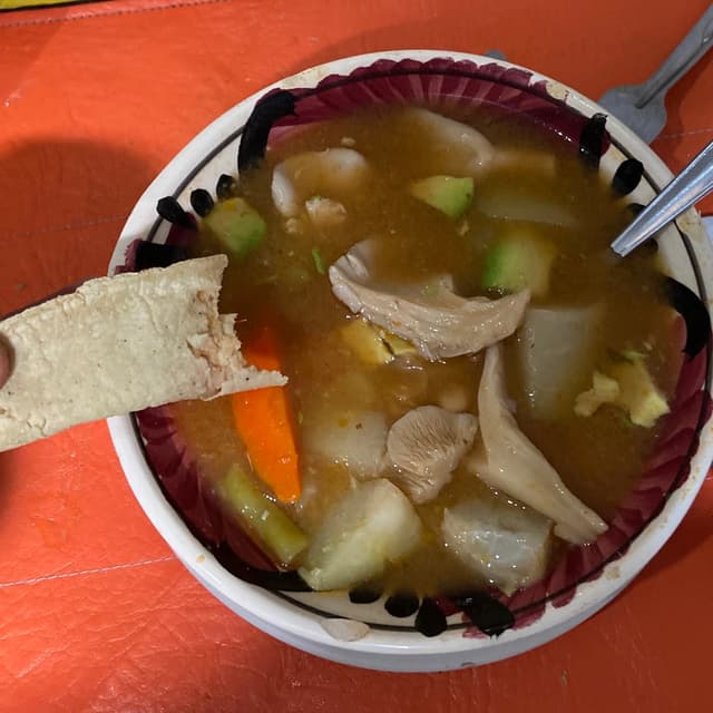 Foto del plato “Caldo tlalpeño”